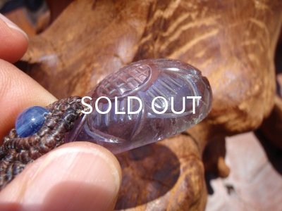 画像4: フラワーカービングアメジストペンダントヘッド