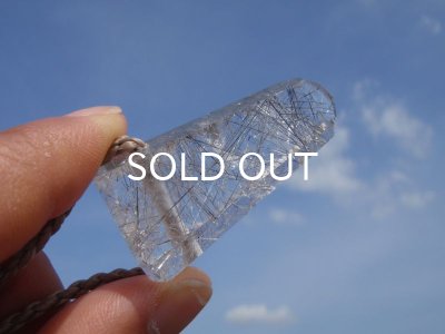 画像6: ルチルクオーツポリッシュポイントペンダントヘッド