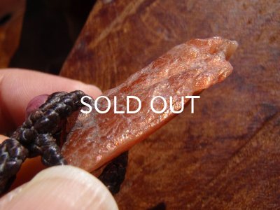 画像3: サンストーン原石ペンダントヘッド