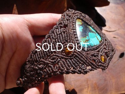 画像3: 自然の加護 ◇ ターコイズ×アンバーブレスレット