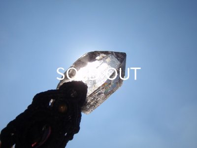 画像12: ◇ ガウリシャンカールスモーキークオーツ×ガーネット・ペンダント　