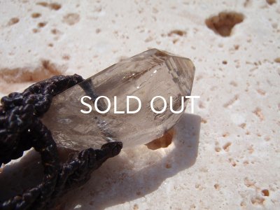 画像10: ◇ ガウリシャンカールスモーキークオーツ×ガーネット・ペンダント　