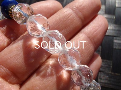 画像9: 天空の破片 ◆ クリスタル×ラピスラズリブレスレット