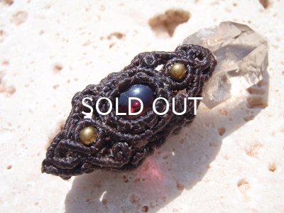 画像11: ◇ ガウリシャンカールスモーキークオーツ×ガーネット・ペンダント　