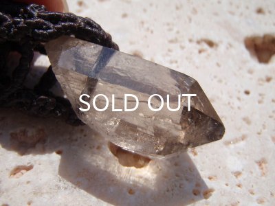 画像7: ◇ ガウリシャンカールスモーキークオーツ×ガーネット・ペンダント　