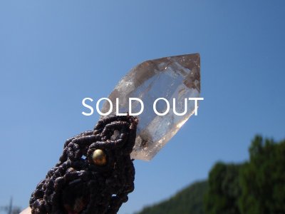 画像13: ◇ ガウリシャンカールスモーキークオーツ×ガーネット・ペンダント　