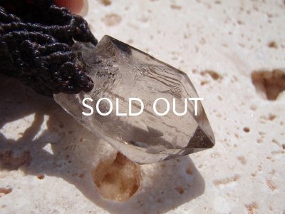 画像8: ◇ ガウリシャンカールスモーキークオーツ×ガーネット・ペンダント　