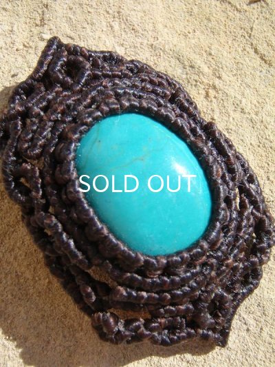 画像3: 自然の加護 ◇ ターコイズの盾・ペンダント