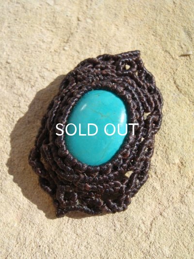 画像6: 自然の加護 ◇ ターコイズの盾・ペンダント