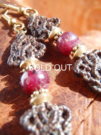 画像3: 熱を帯びる生命 ◇ ルビー・ヴァジュラピアス