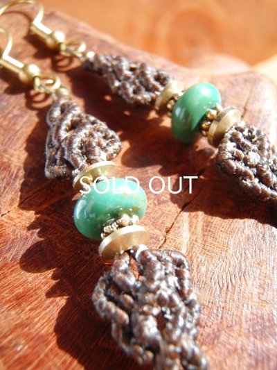 画像4: 自然の加護 ◇ ターコイズ・ヴァジュラピアス