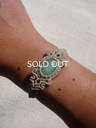 画像7:  霊性の旅  ◇ ビルマ翡翠・春色ブレスレット 