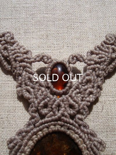 画像3: 太古からの静寂 ◇ 琥珀づくし・ネックレス