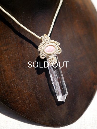 画像8: 成熟した愛 ◇ クンツァイト×ピンクオパール・ペンダント