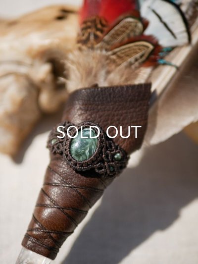 画像4: ◇ ターキー×ピーコックフェザーワンド　