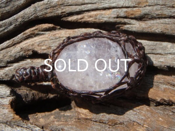 画像2: レインボーモルガナイトペンダントヘッド (2)