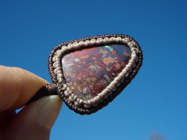 画像4: キャプライト×自然銅ペンダントヘッド (4)