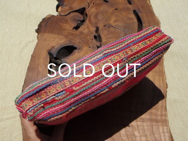 画像3: モン族古布ポーチ(マチ有大） (3)