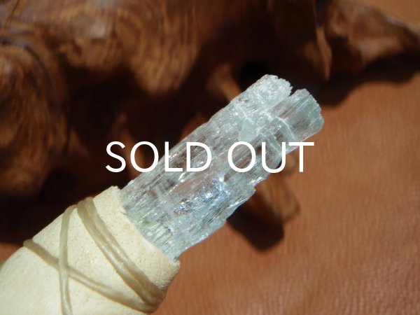 画像4: アクアマリンコンゴウインコテールソード (4)