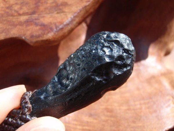 画像4: ◇ こん棒テクタイトペンダントヘッド (4)