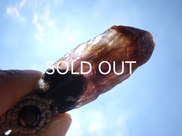 画像4: ◇ アメトリンレッドキャップペンダントヘッド (4)