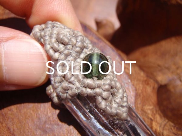 画像3: タントリックツインクリスタル×モルダバイトペンダントヘッド (3)