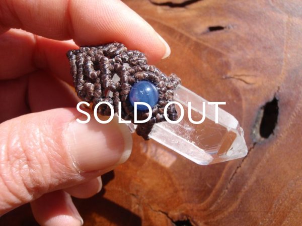 画像2: タイムリンククリスタル×カヤナイトペンダントヘッド　2 (2)