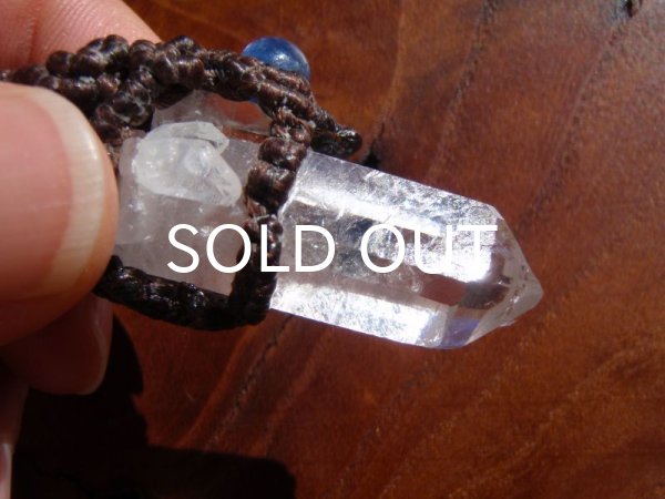 画像4: タイムリンククリスタル×カヤナイトペンダントヘッド　2 (4)