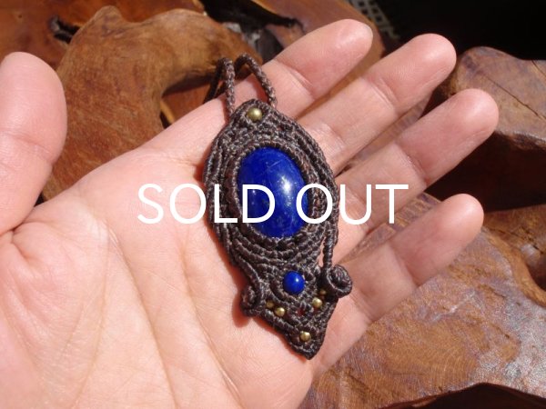 画像5: ラピスラズリペンダントヘッド (5)
