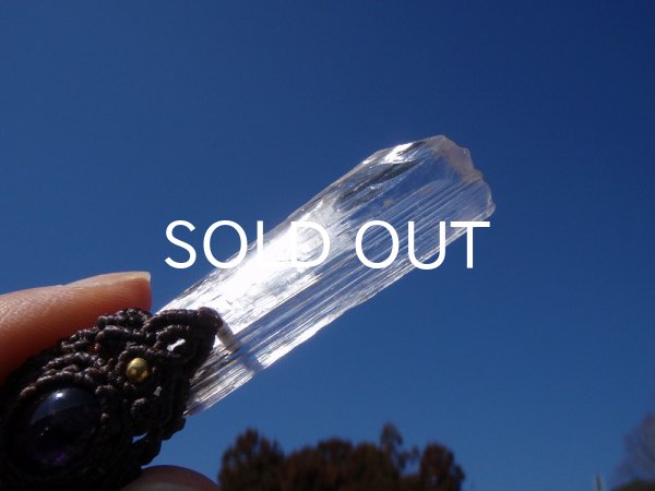 画像11: ☆　クンツァイト原石ペンダントヘッド　☆ (11)