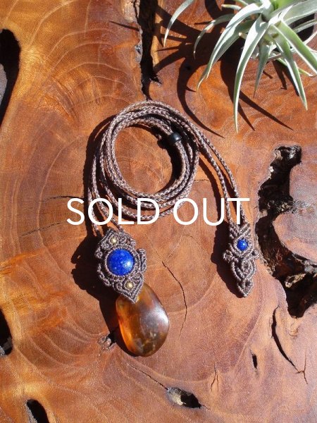 画像2: ミャンマー産アンバーペンダントヘッド (2)