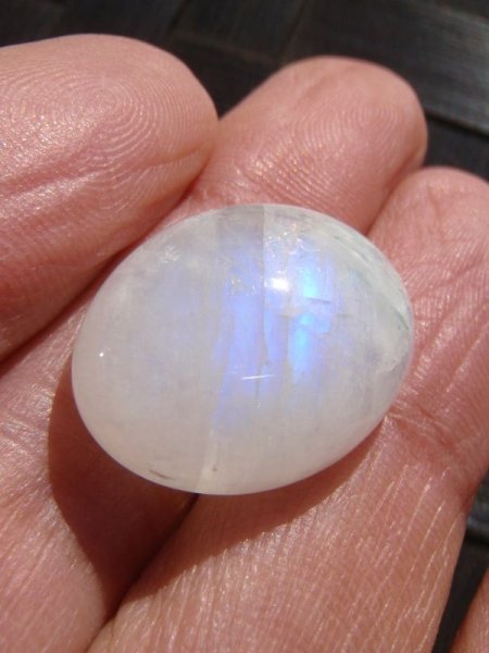 画像8: 感応する潜在意識 ◇ ホワイトラブラドライト（レインボームーンストーン）03 (8)