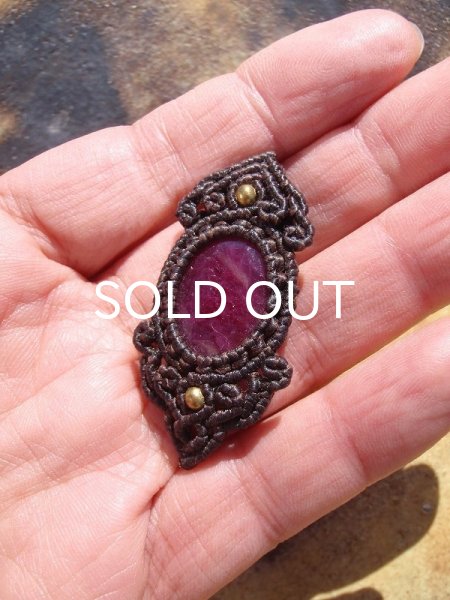 画像4: 熱を帯びる生命 ◇  ルビー・ペンダント 2 (4)