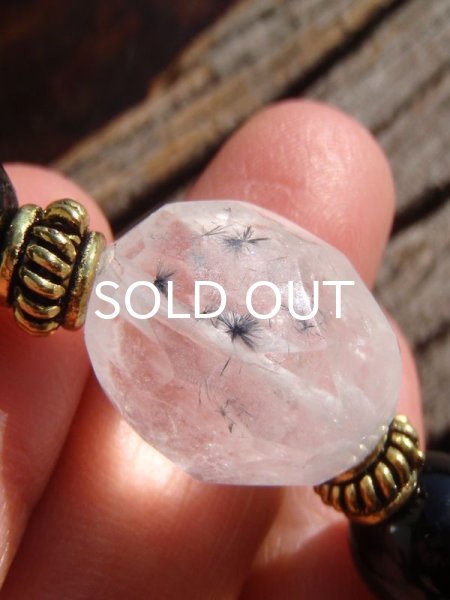 画像4: ◆ モリオン×チャロアイト・ブレスレット (4)