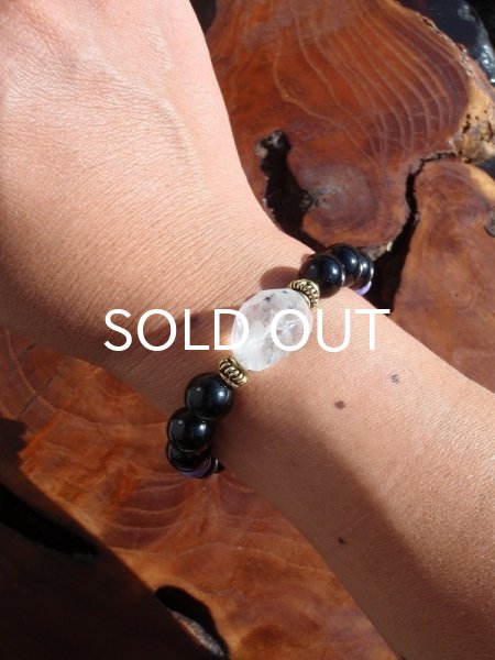 画像10: ◆ モリオン×チャロアイト・ブレスレット (10)