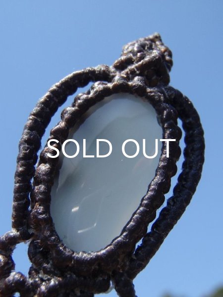 画像10: 情緒的均衡 ◇ ガーネット×グレームーンストーン・ペンダント (10)