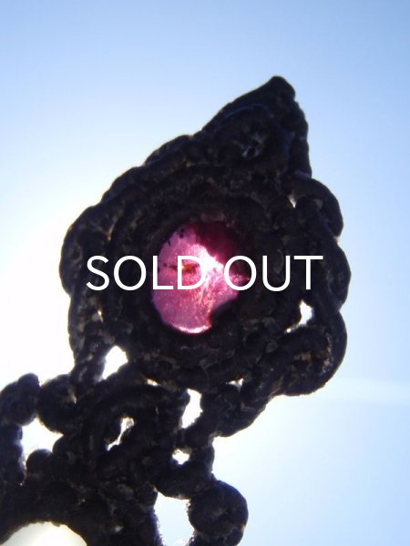 画像7: 情緒的均衡 ◇ ガーネット×グレームーンストーン・ペンダント (7)