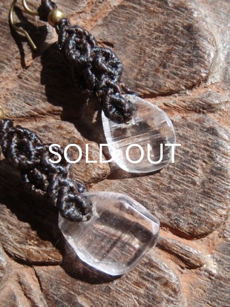 画像2: 成熟した愛 ◇ クンツァイト・ピアス  (2)