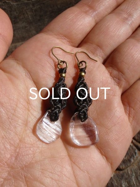 画像3: 成熟した愛 ◇ クンツァイト・ピアス  (3)