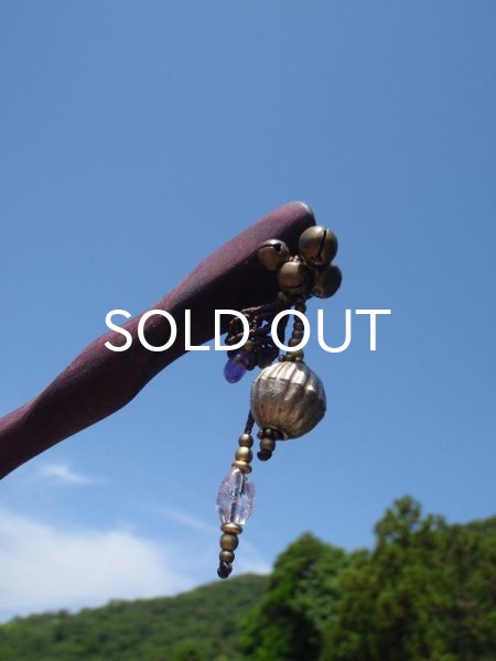 画像4: ◇パープルハートのかんざし ・ アメジスト (4)