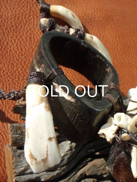 画像4: アニマルメディスンネックレス 2　（スパイキークロコダイル） (4)